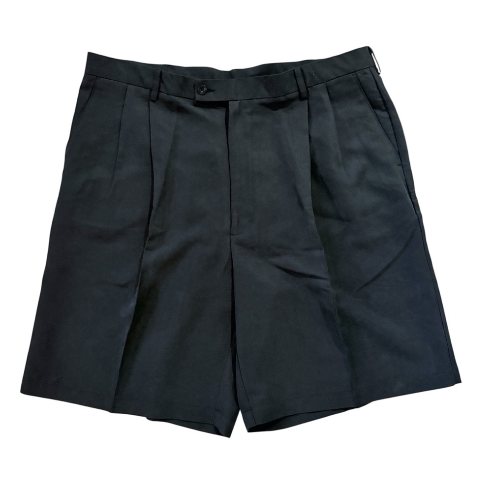 NWT Nike Vintage Double Front Pleated Charcoal Grey Men’s Golf Shorts SZ 40